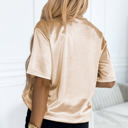 Medium Apricot Chest Pocket Loose Fit Tee Shirt